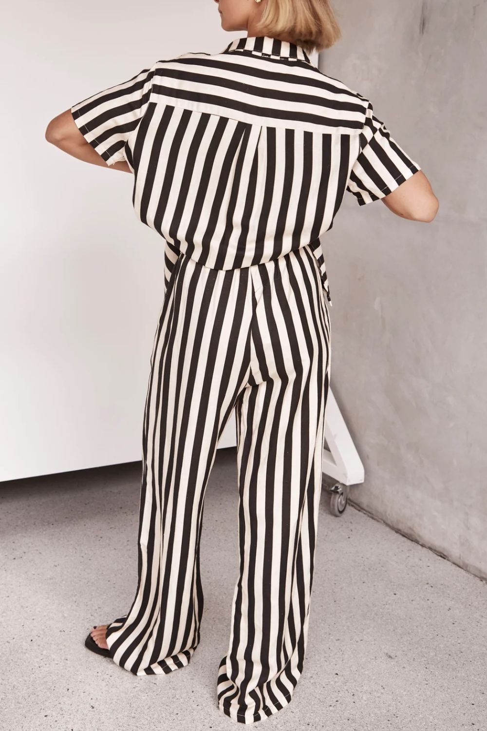 Striped Pants Set