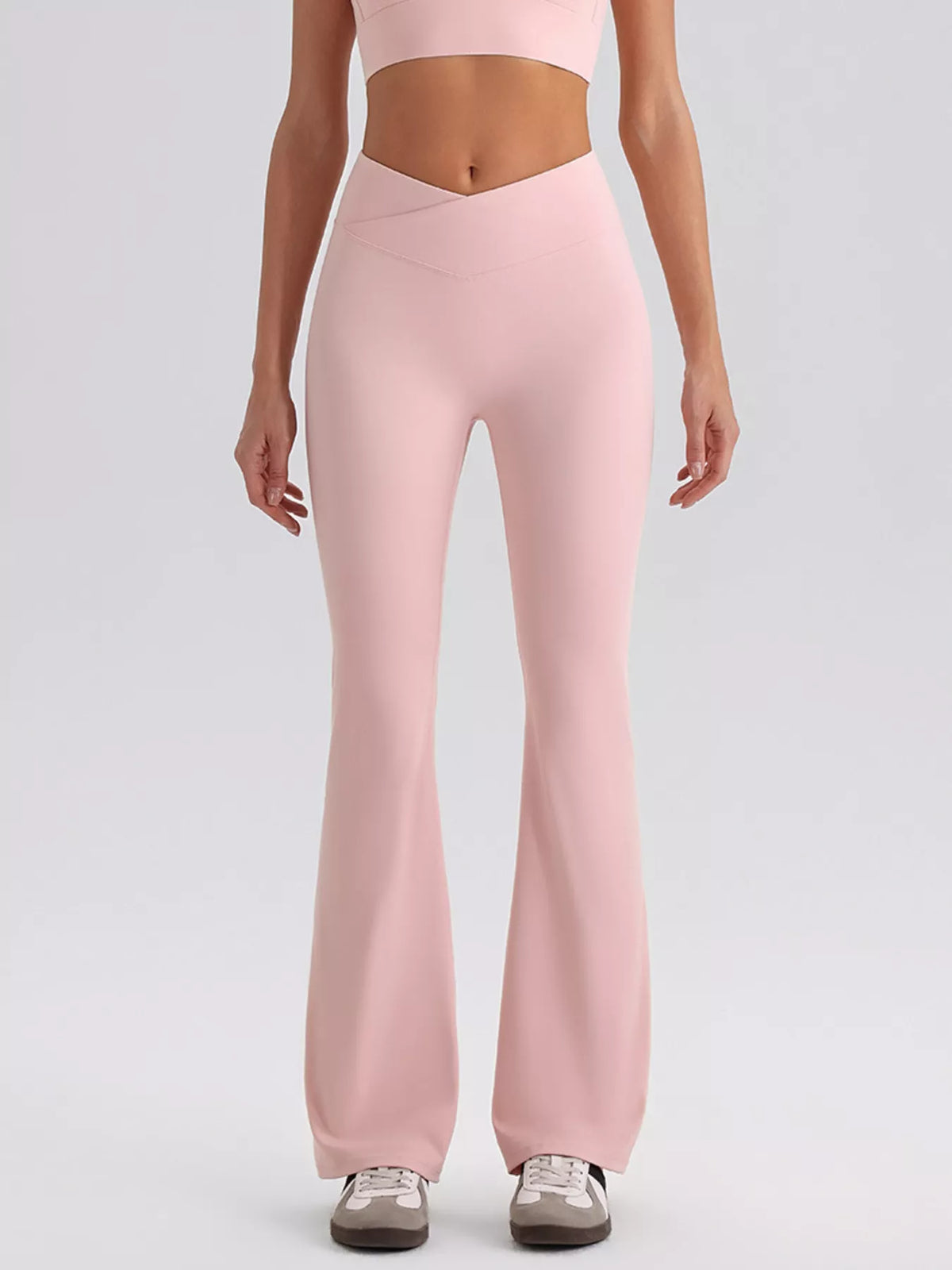 Seamless Criss-Cross Tank and Leggings Active Set