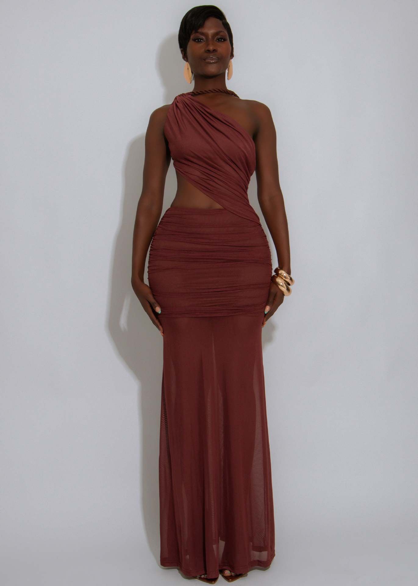 Single Shoulder Dress