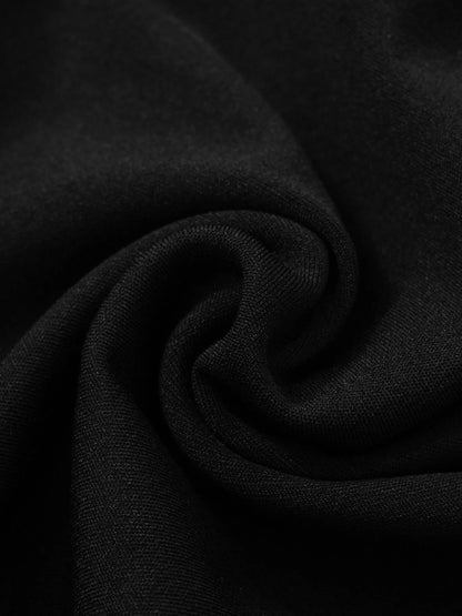 Halter Neck Ruffled Hem Romper