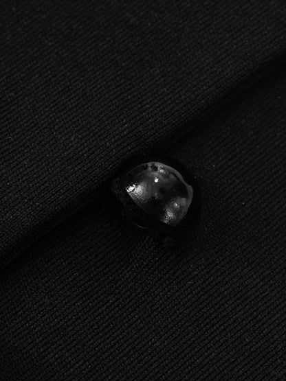 Halter Neck Ruffled Hem Romper