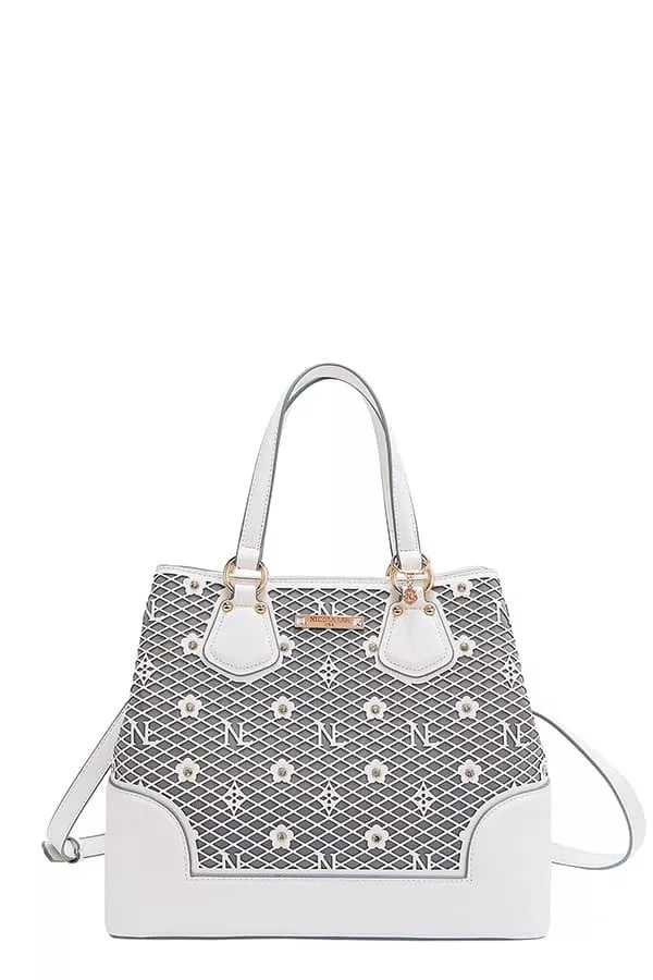 Monogram Pattern Handbag