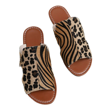 Open Toe Flats Sandals