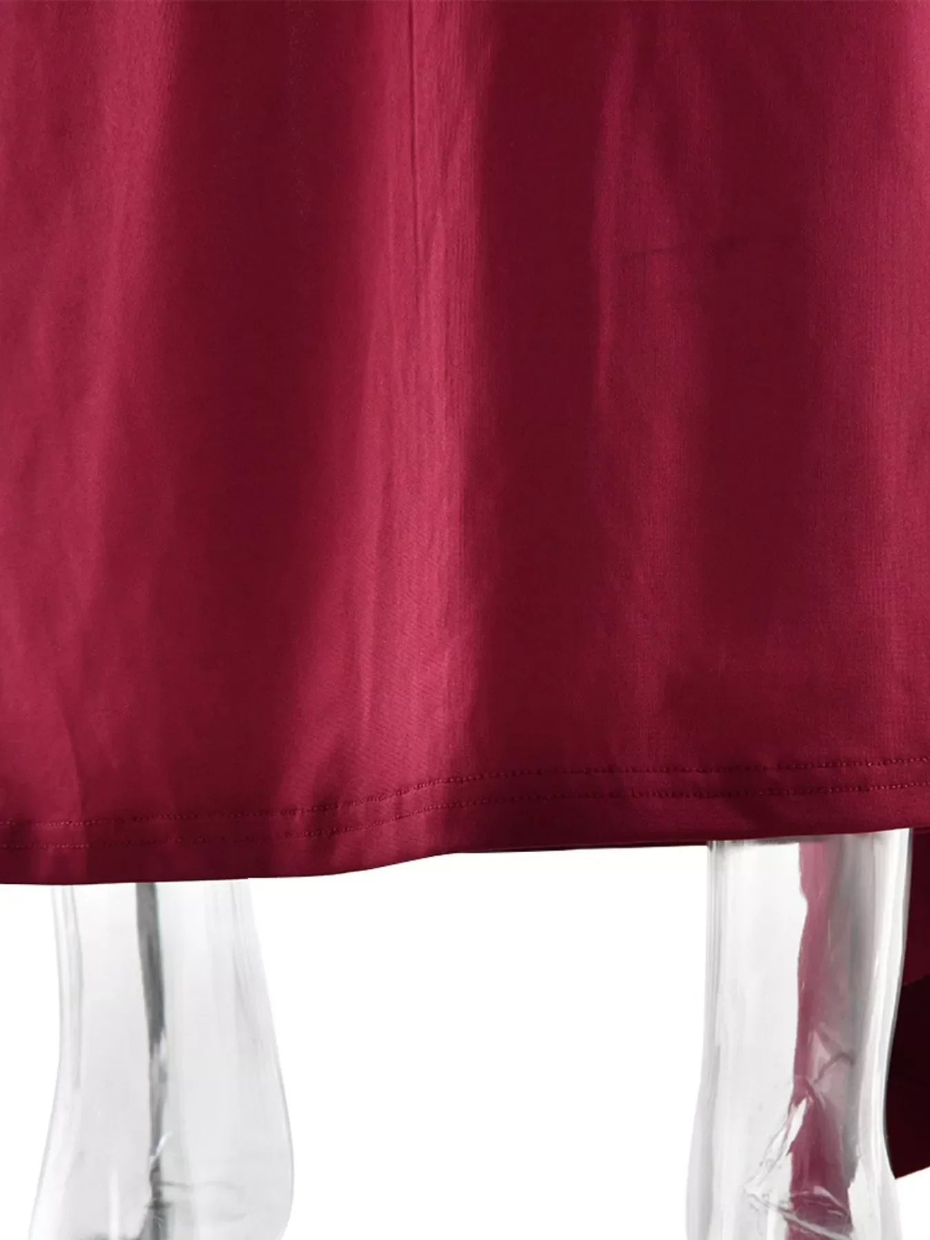 One-Shoulder Ruched Maxi Dress