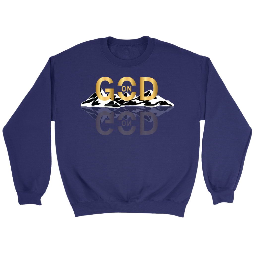 On God Crewneck Sweatshirt - MONLANE