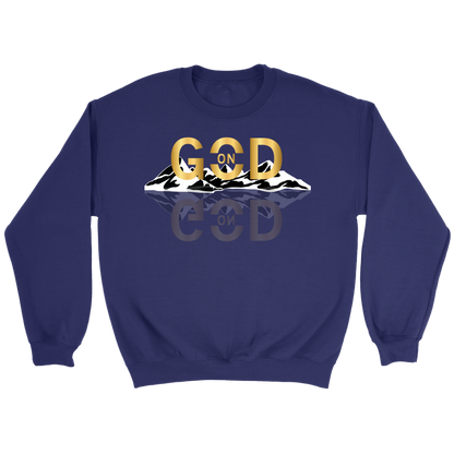 On God Crewneck Sweatshirt - MONLANE