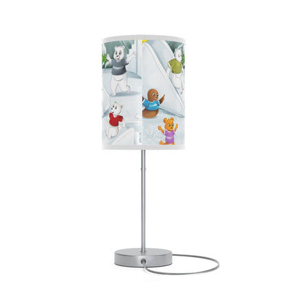 Poro the Polar Bear Lamp on a Stand