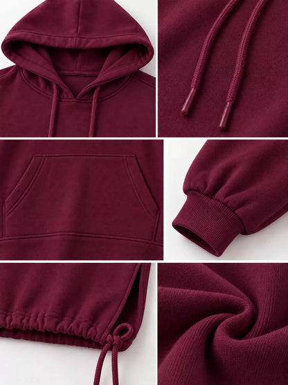 Hooded sweatshirt dress, view 16