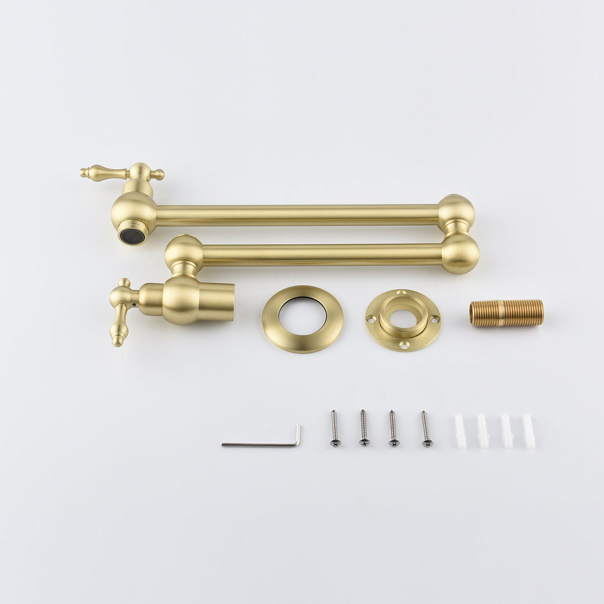 Folding Fauce Pot Filler Faucet Wall Mount