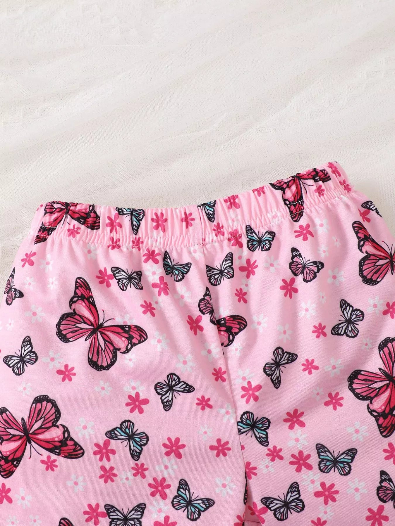 Children's Little Sister Butterfly Print Set