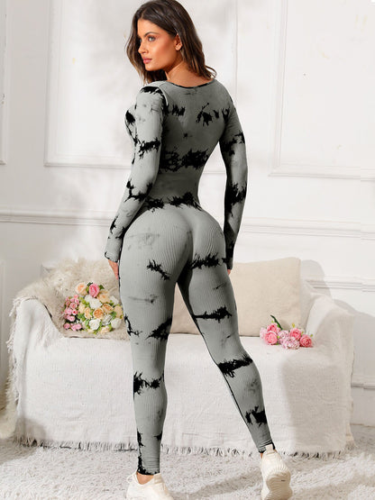 Long Sleeve Active Jumpsuit