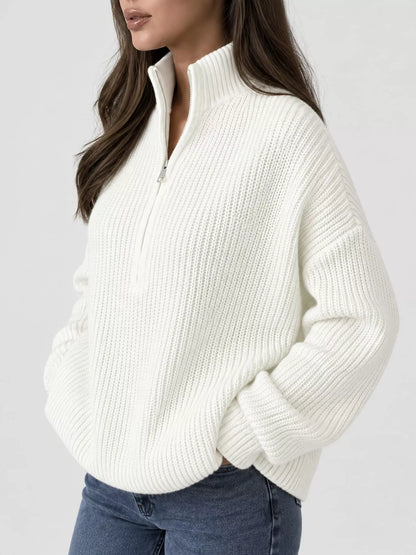 Half-zip sweater, view 19