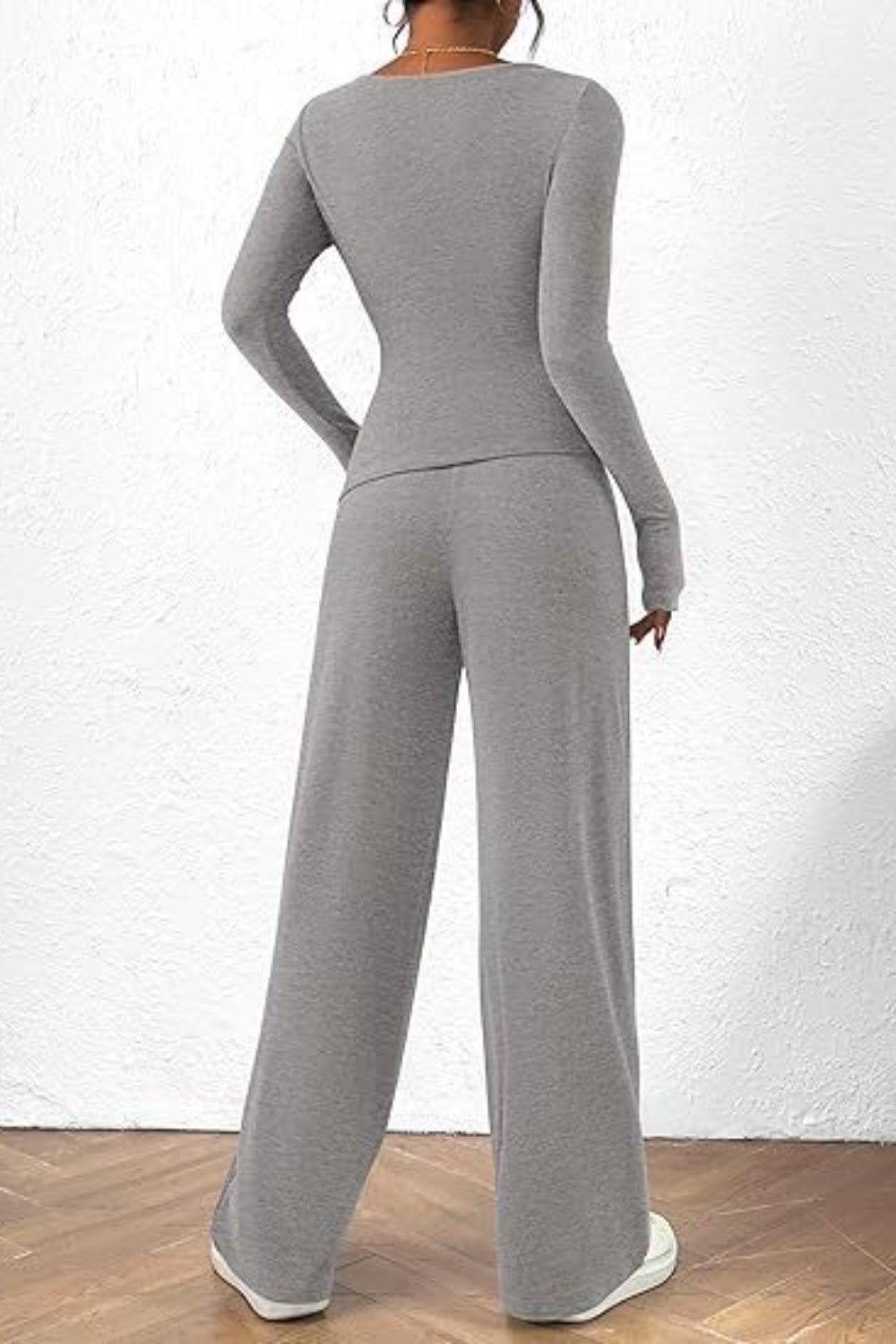 Long Sleeve Top Pants Set