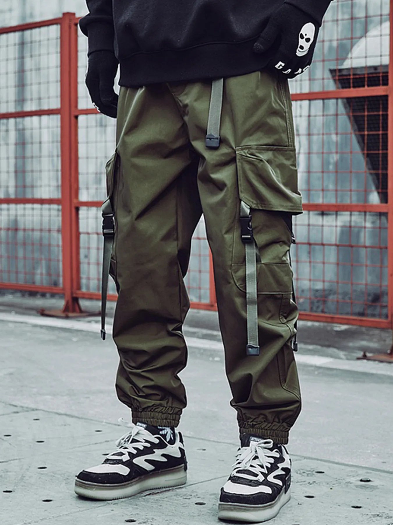 Men's Plus Size Loose Fit Cargo Pants