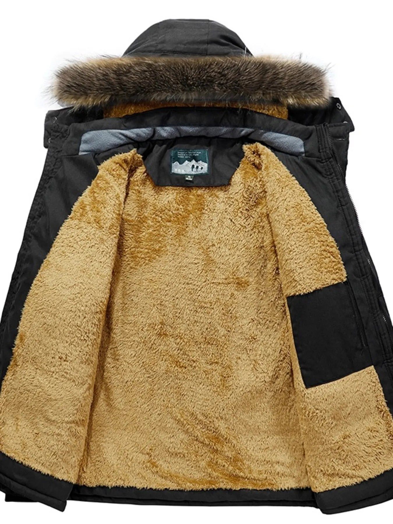 Men's Plus Size Puffer Coat