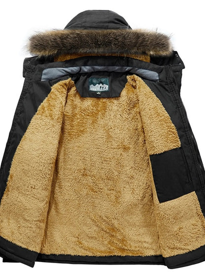 Men's Plus Size Puffer Coat
