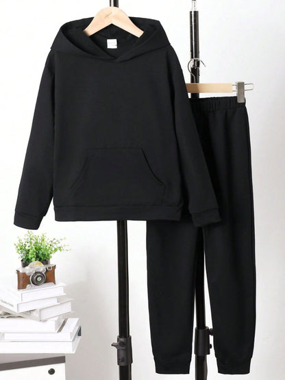 Children's Graphic Hoodie and Pants Set