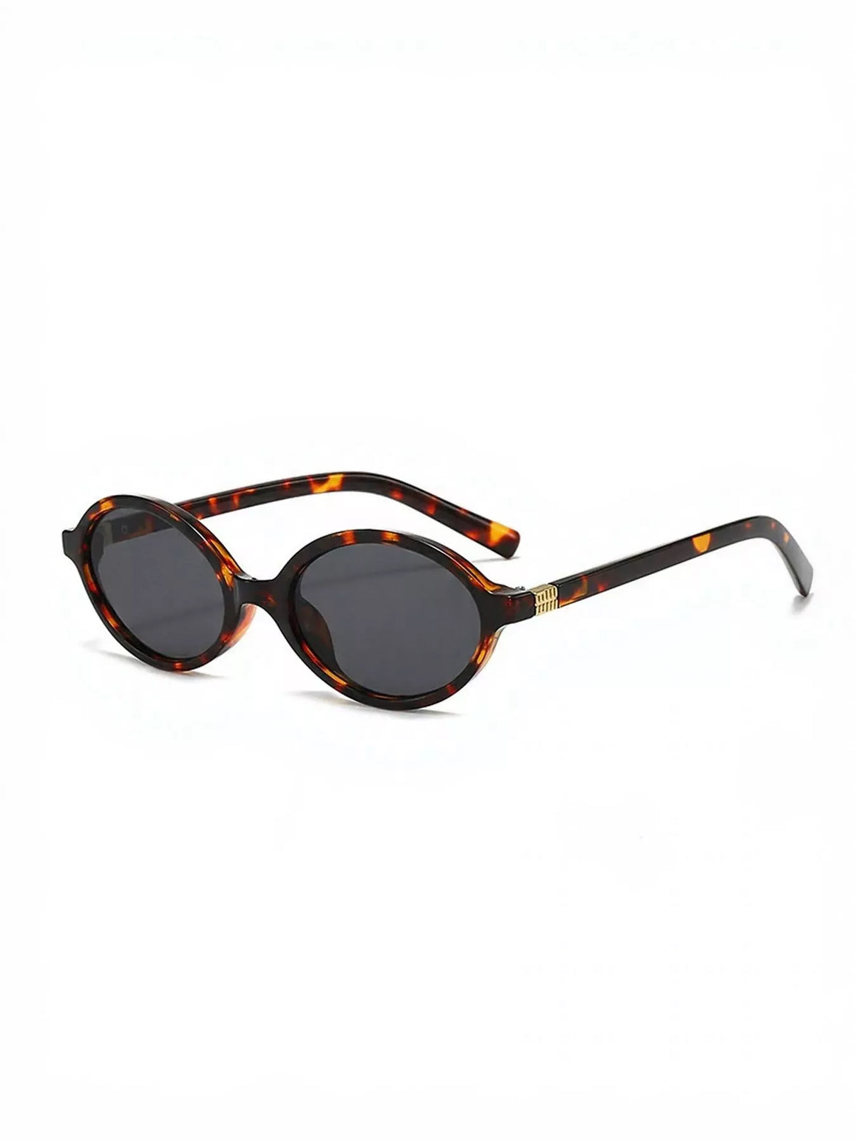 Retro oval fashion sunglasses in Style C