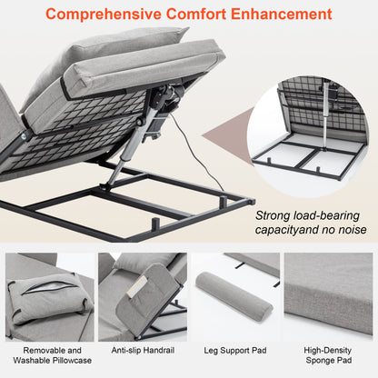 4-68° Lift Range Electric Adjustable Bed Backrest