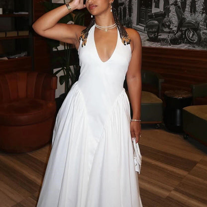 Sophisticated Sleeveless Long Dress