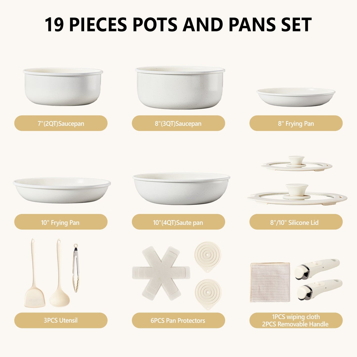 19-Piece Cookware Set