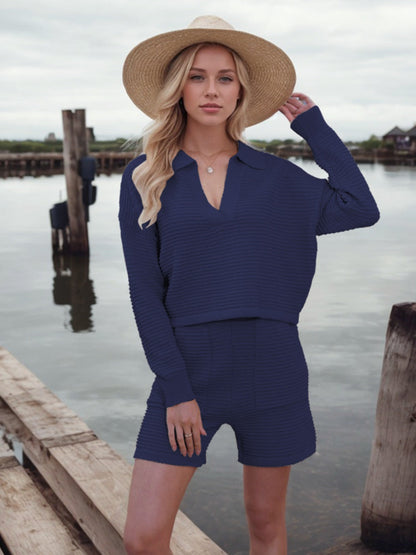 Shorts Sweater Shorts Set