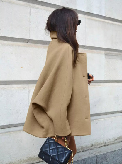 Button Up Long Sleeve Coat