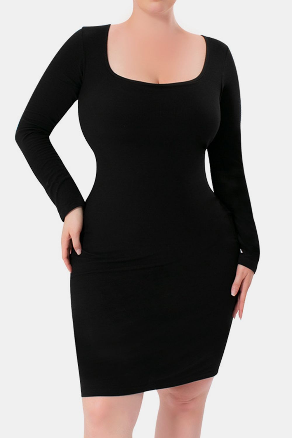 Full Size Built-In Shapewear Dress