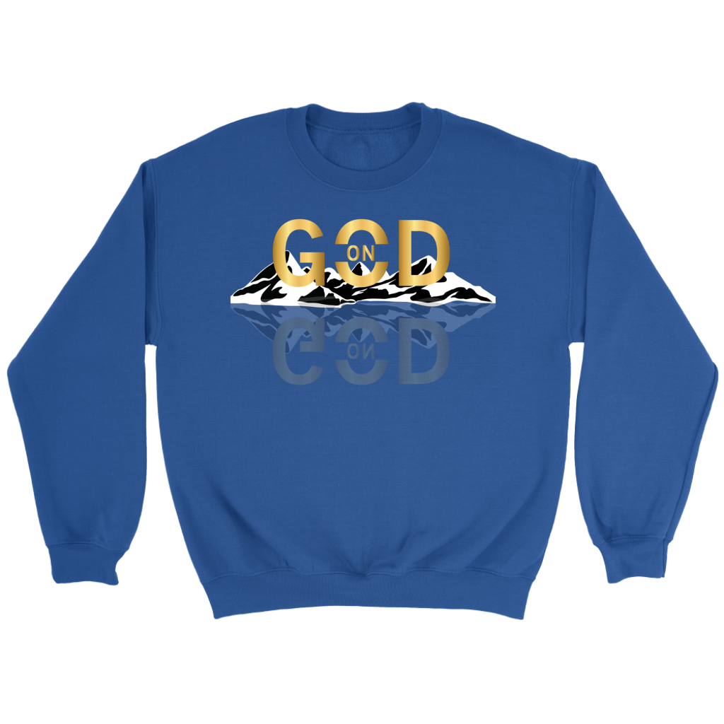 On God Crewneck Sweatshirt - MONLANE