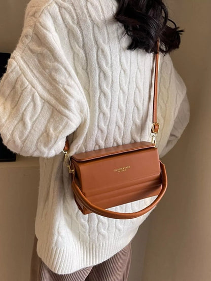 Box-Shaped Crossbody Bag