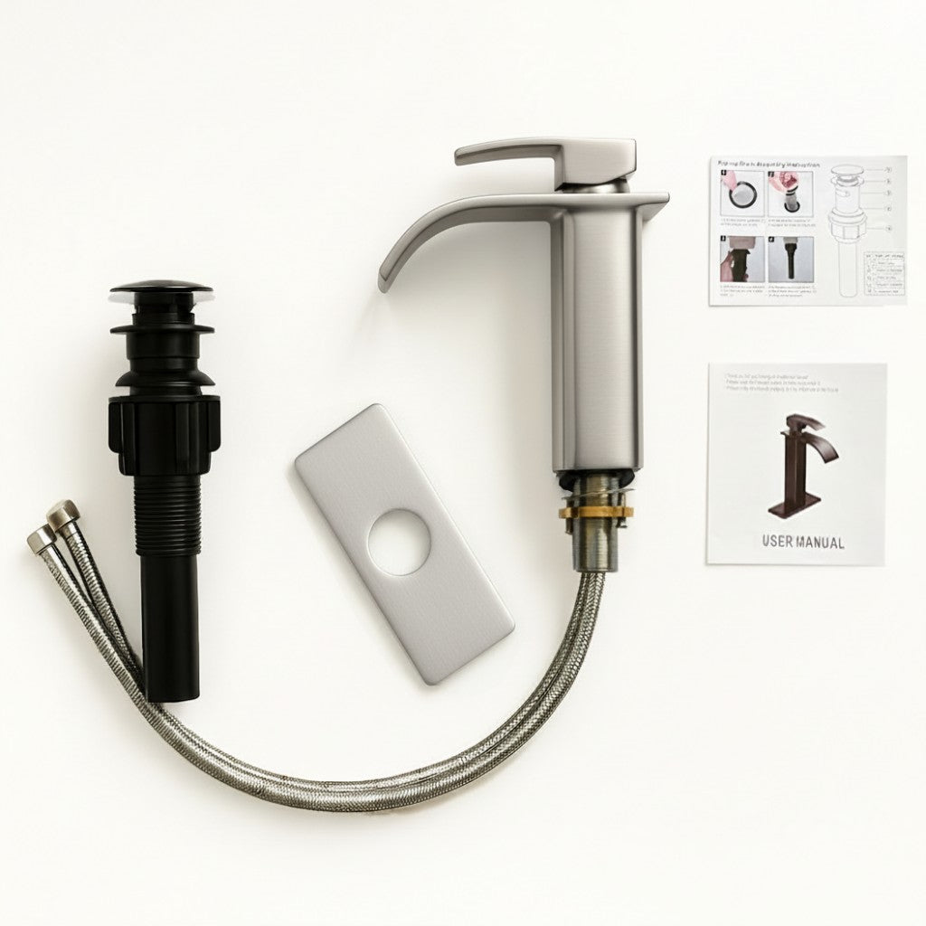 Single Handle Bathroom Faucet Lavatory Faucet
