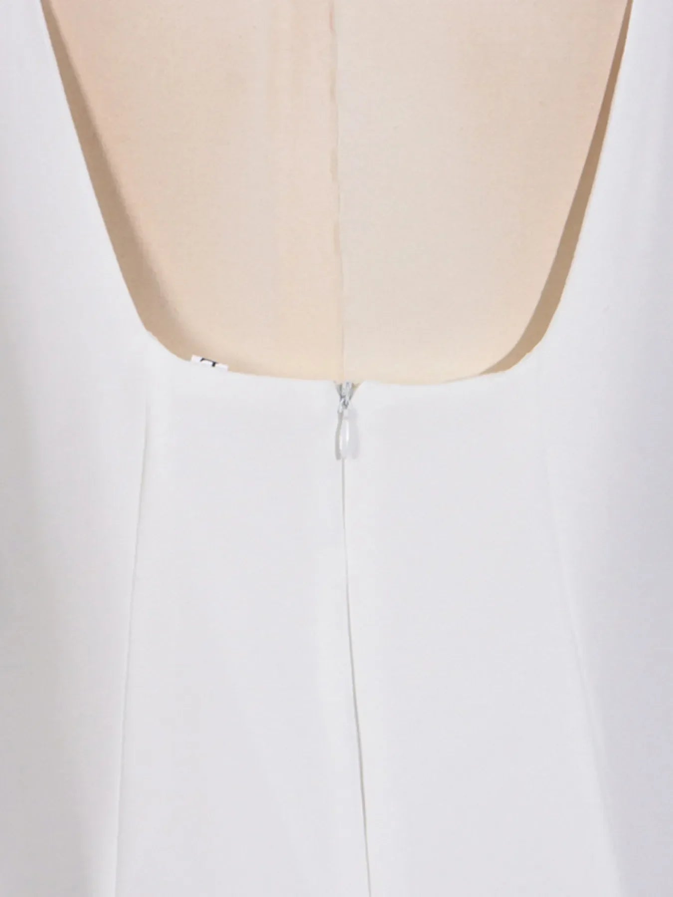 Ruffled Hem Sleeveless Mini Dress