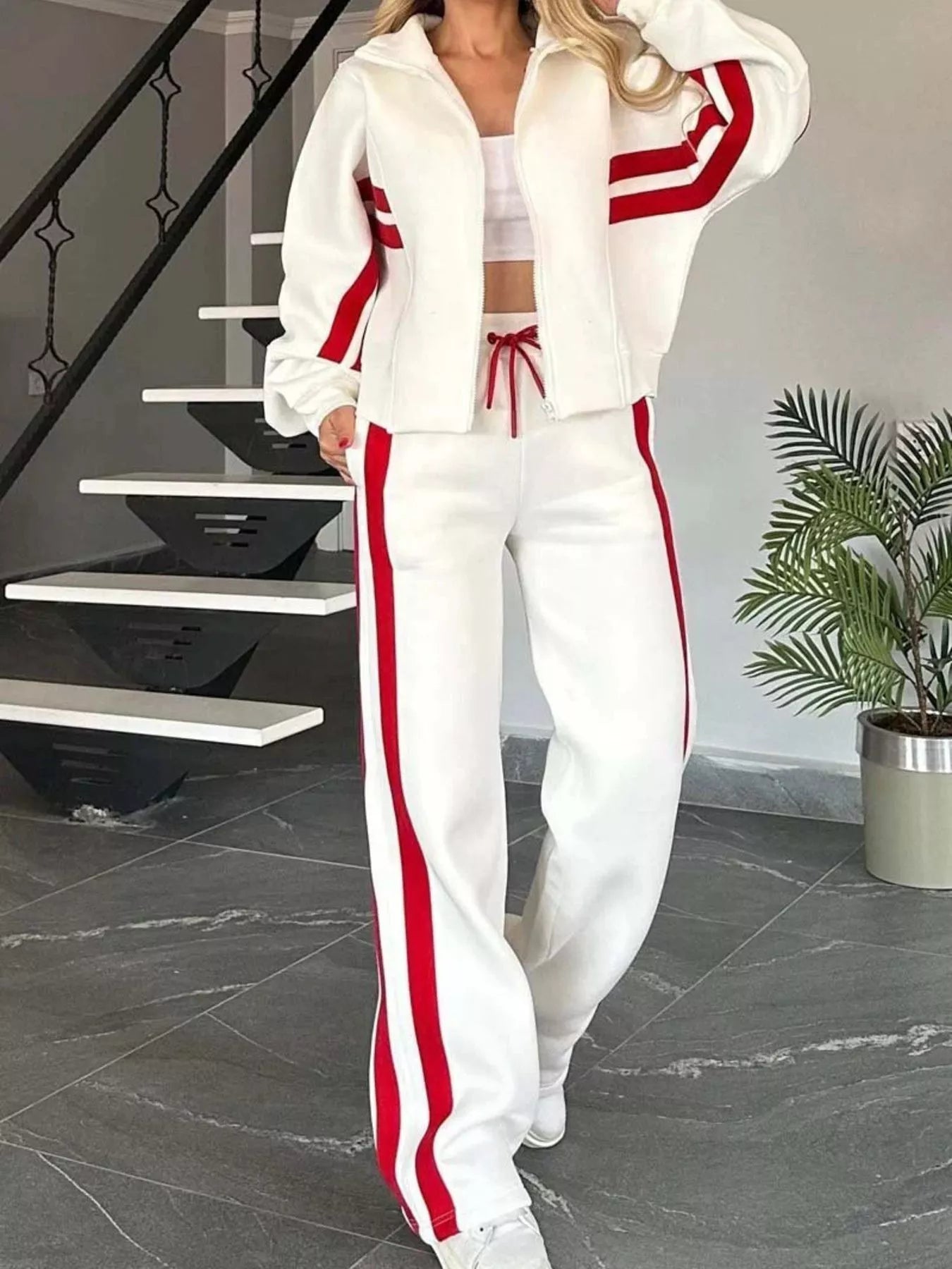 Full Size Jacket and Pants Set