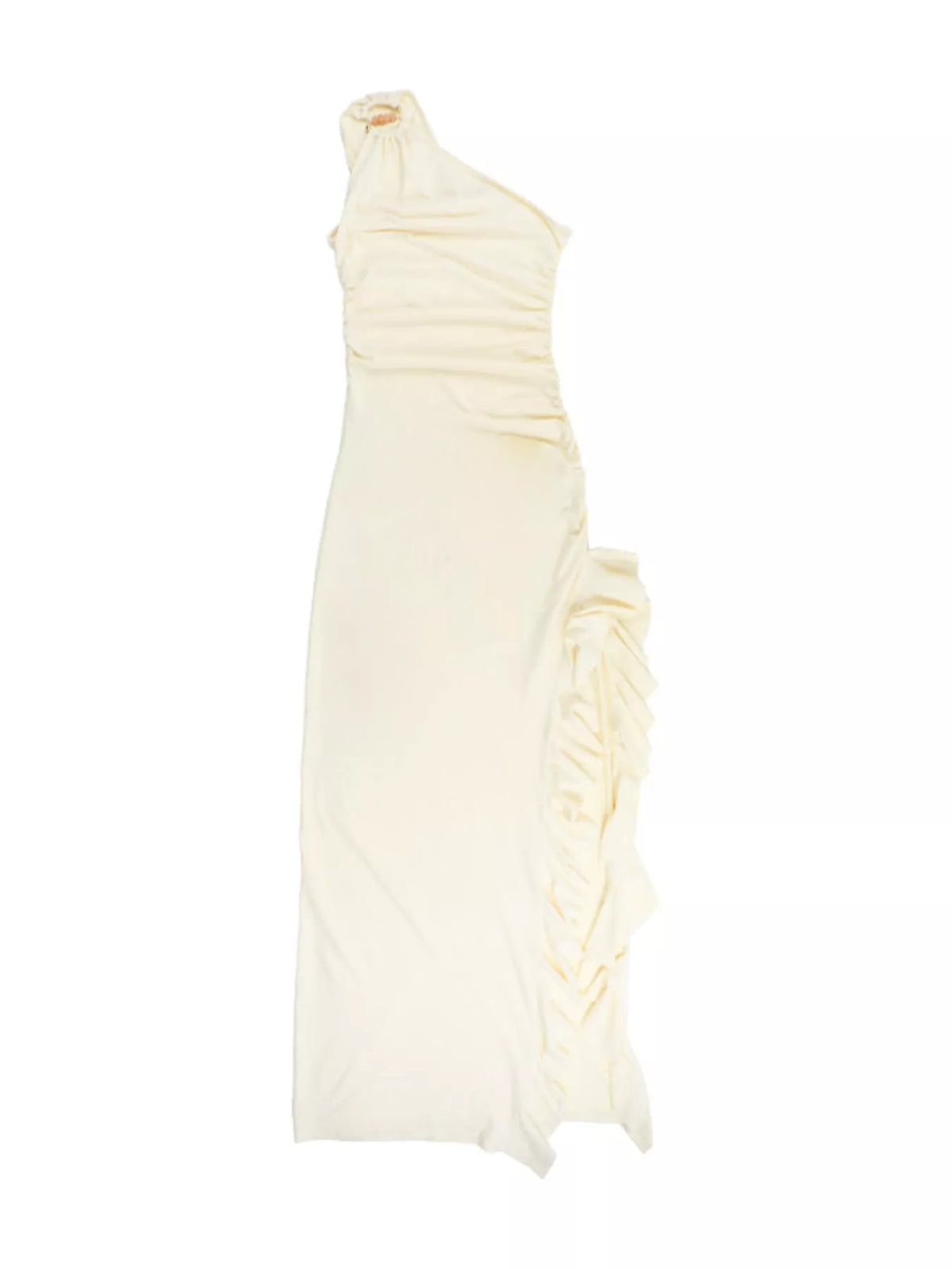 One-shoulder ruched maxi dress, view 6