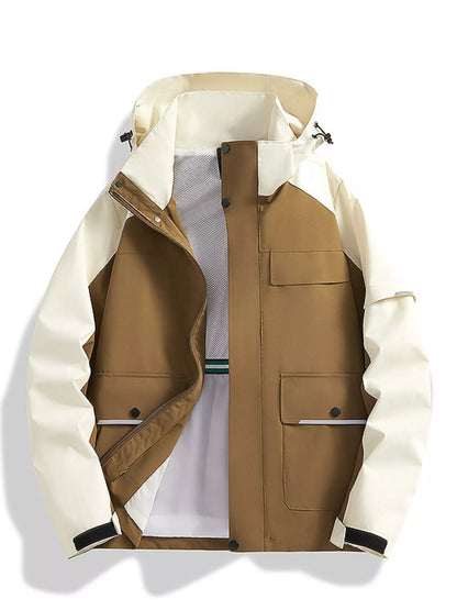 Men's Full Windproof Outdoor Jacket