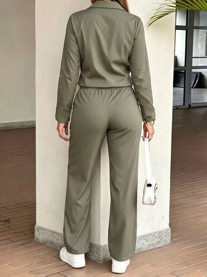 Button-up jumpsuit, view 5