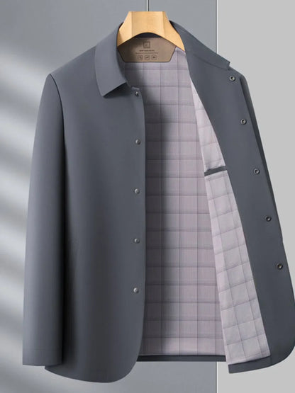 Men's Button Up Long Sleeve Blazer