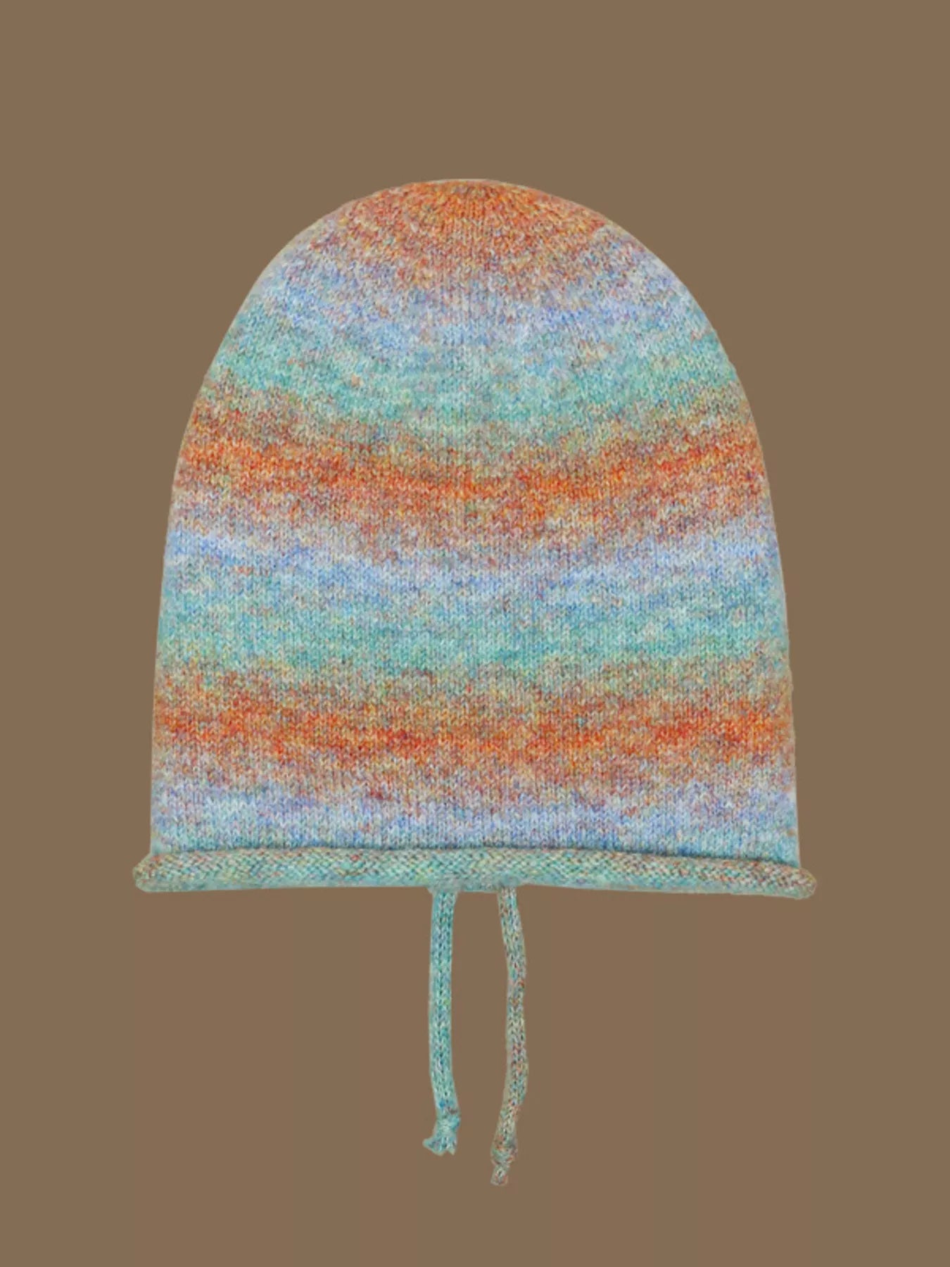 Colorful Knitted Tie-Dye Beanie Hat