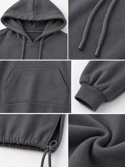 Hooded sweatshirt dress, view 21