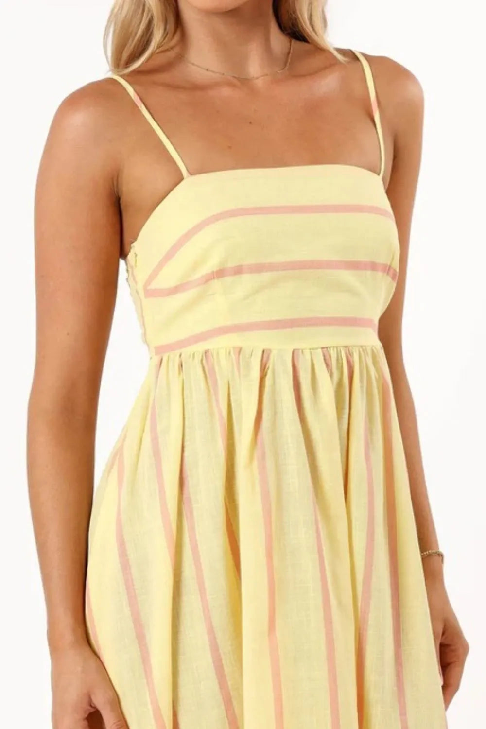 Striped Flowing Cami Dress