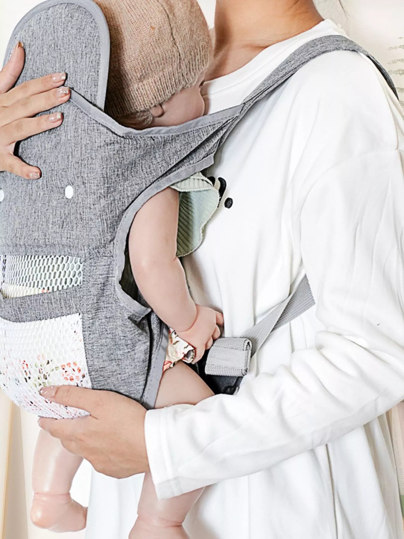 Ergonomic Hands-Free Baby Wrap
