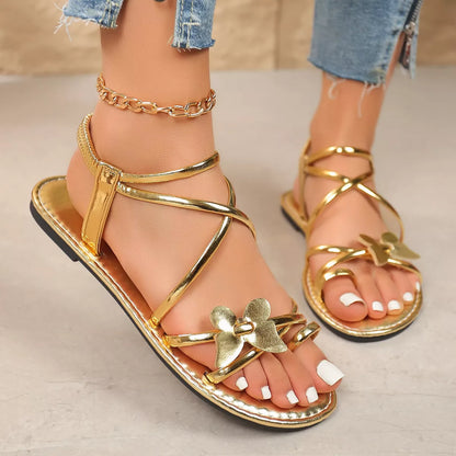 Butterfly Open Toe Sandals