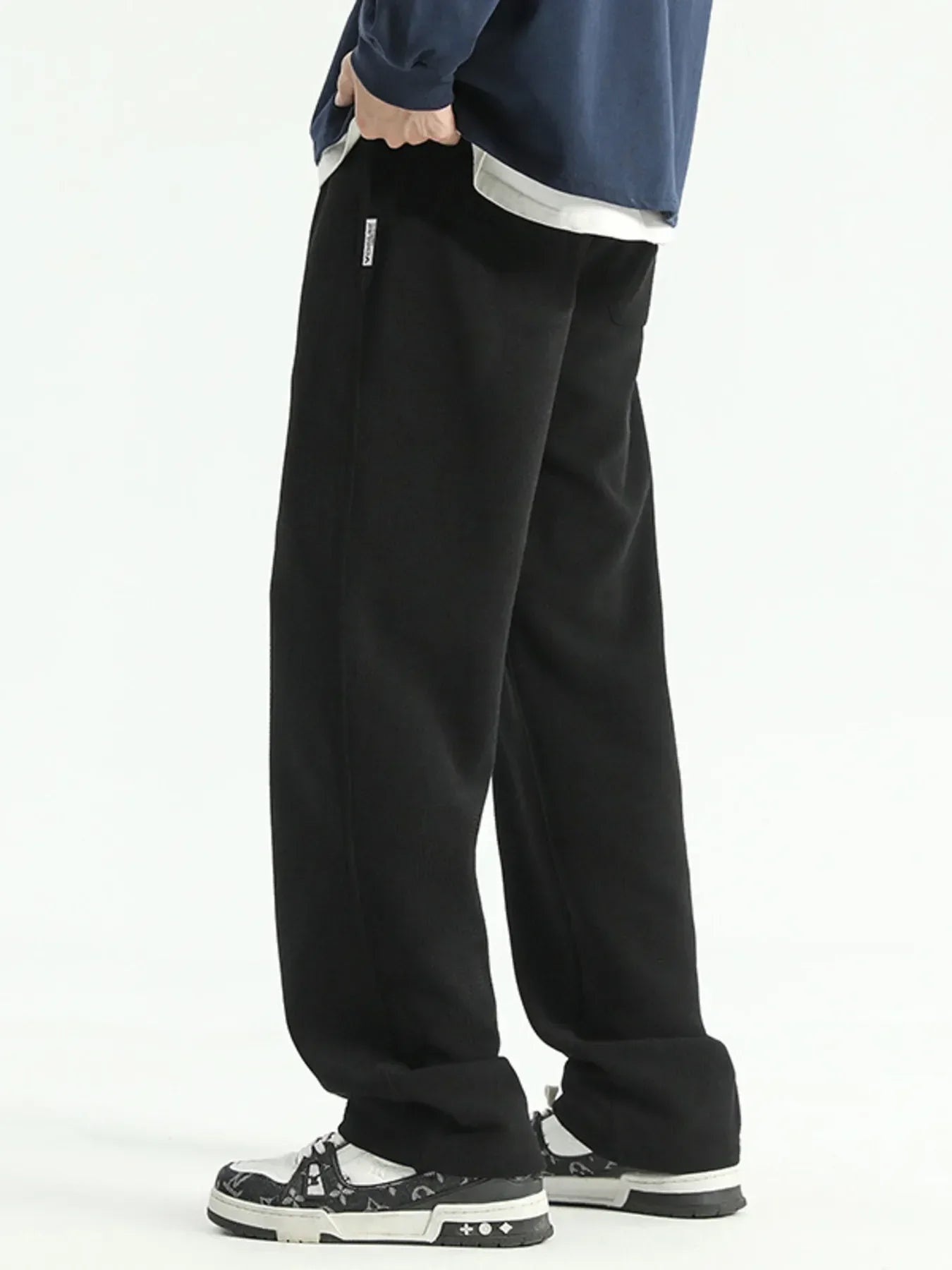 Men's Full Size Relaxed Fit Wide Leg Pants