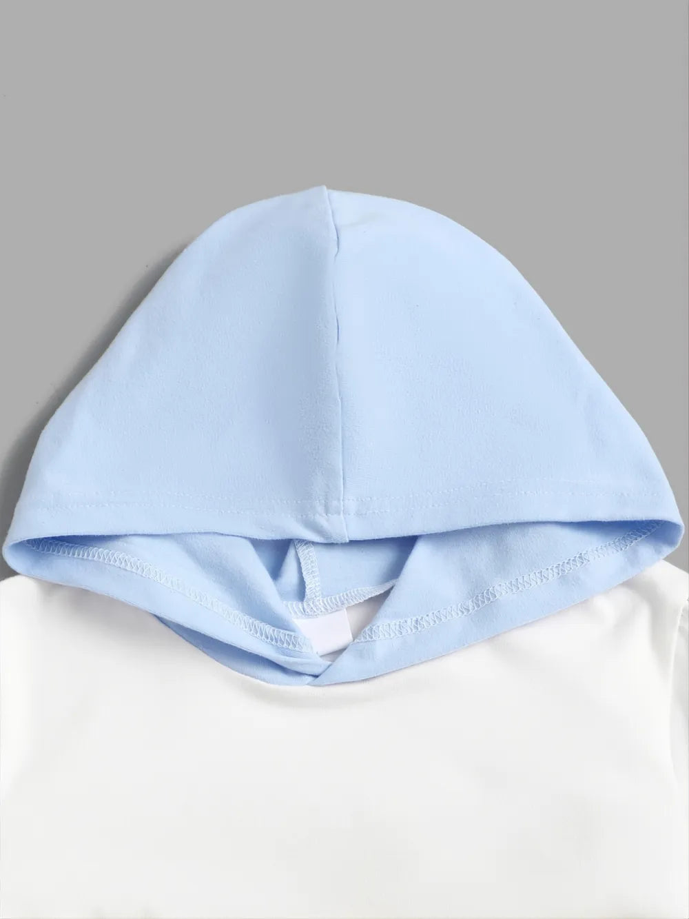 Children's Color Block Hoodie Set