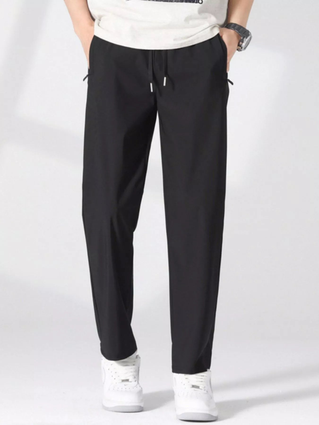 Men's Plus Size Casual Lightweight Quick-Dry Pants