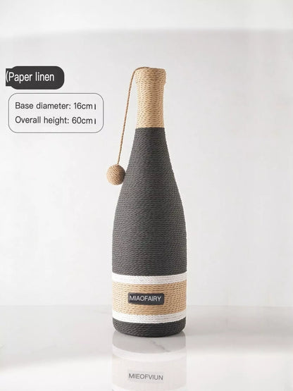 Champagne Bottle Style Cat Scratching Posts