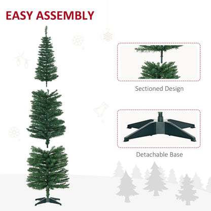 7 ft pencil Christmas tree, view 4