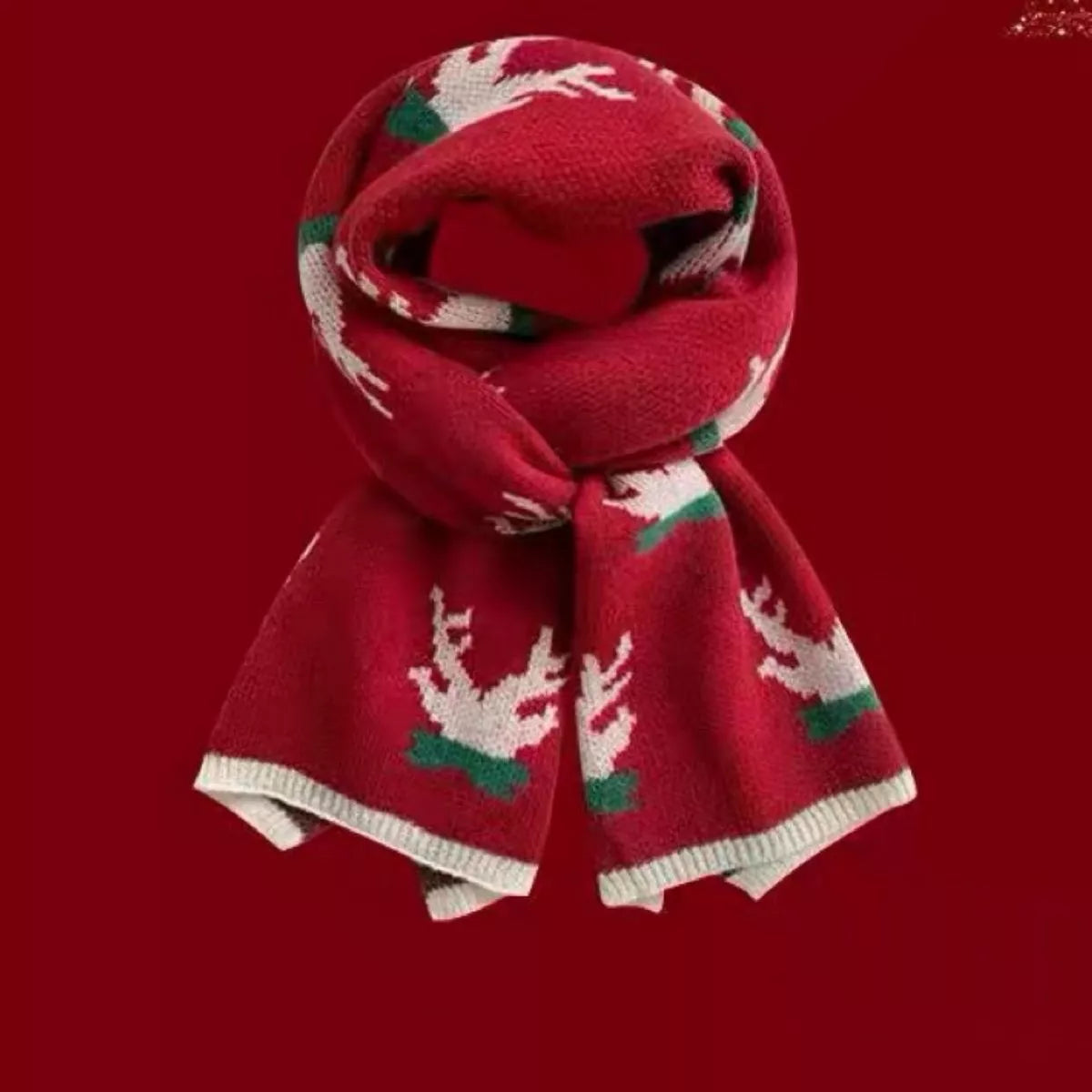 Christmas Knitted Scarf