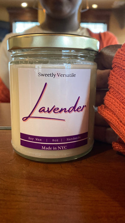 Lavender Candle