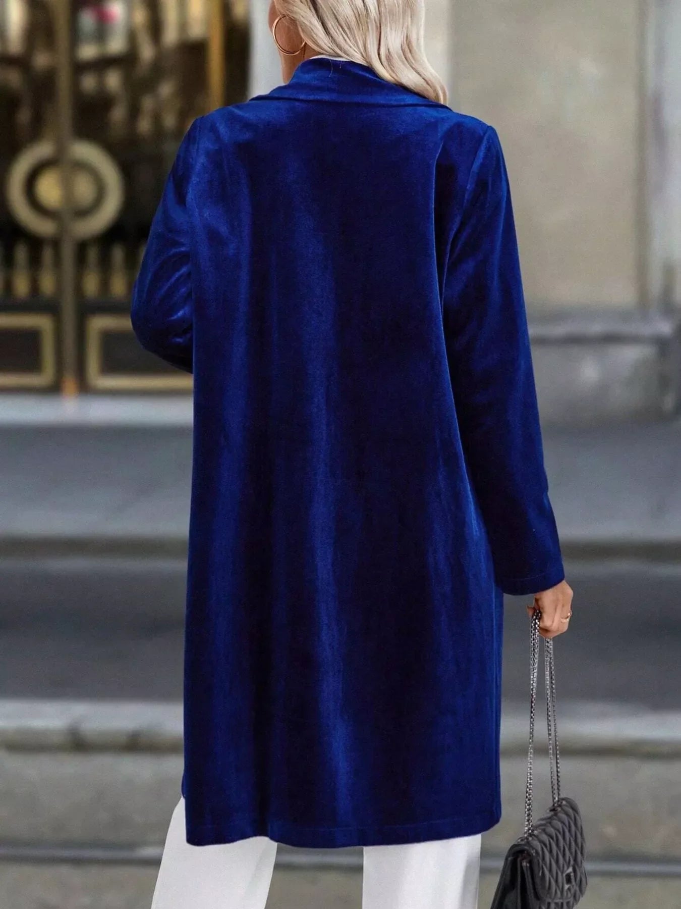 Long Sleeve Longline Coat